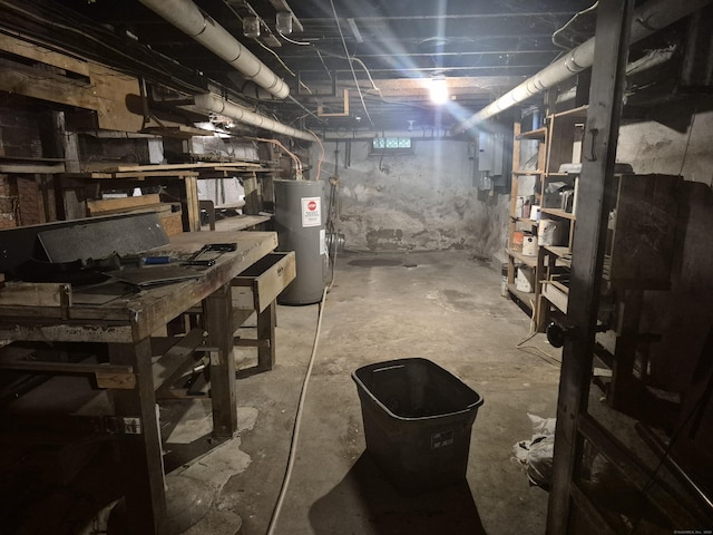 96 S St, Windham, CT 06226 - unfinished below grade area with water heater