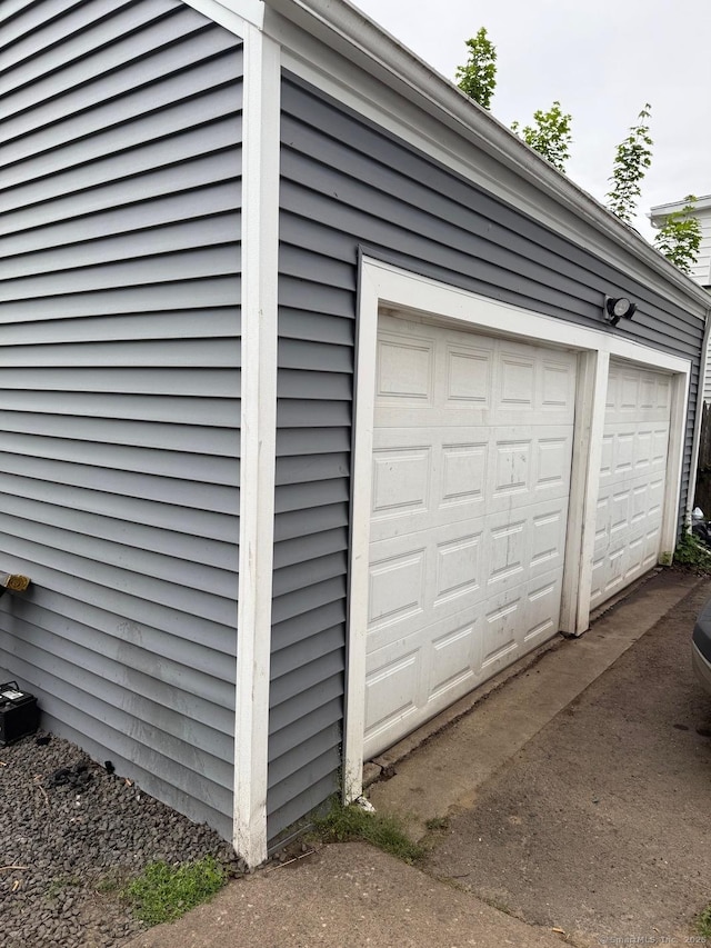 240 Beechmont Ave, Bridgeport, CT 06606 - garage featuring driveway