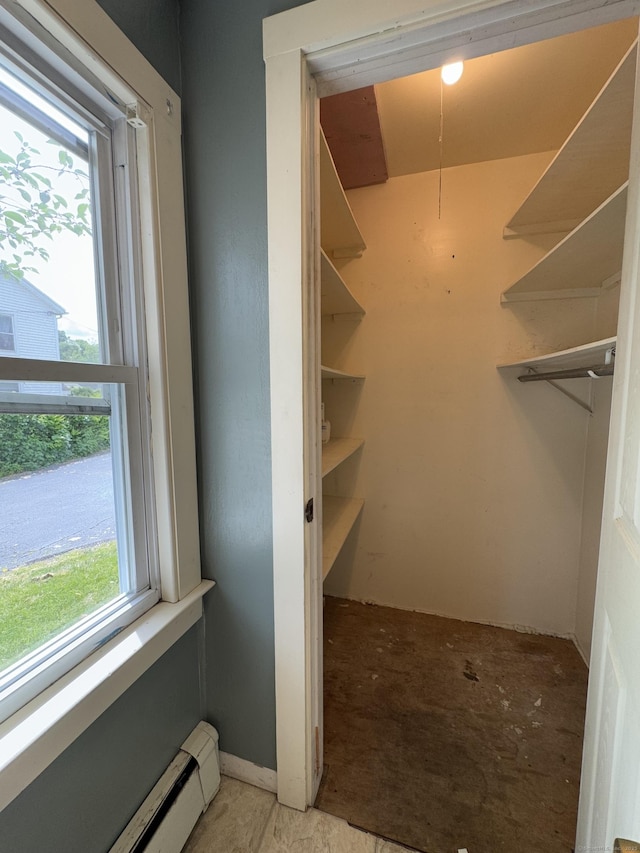 160 New Litchfield St, Torrington, CT 06790 - spacious closet with a baseboard radiator