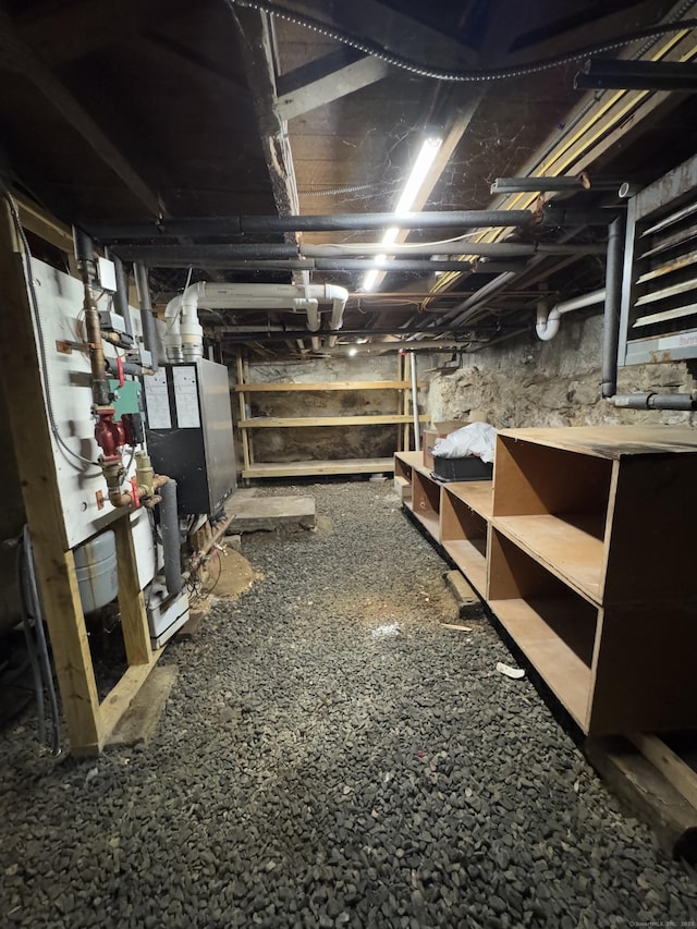 160 New Litchfield St, Torrington, CT 06790 - view of unfinished below grade area