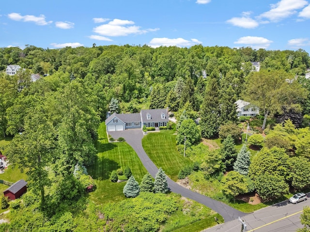 7 Silva Ter, Oxford, CT 06478 - aerial view of a heavily wooded area