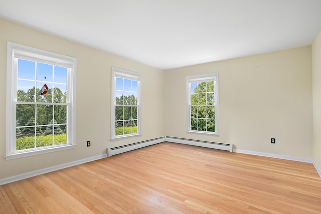 7 Silva Ter, Oxford, CT 06478 - unfurnished room featuring light wood-style flooring, baseboards, and healthy amount of natural light