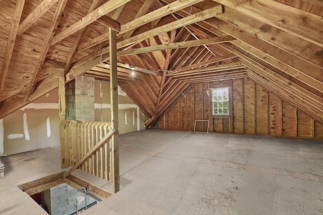 7 Silva Ter, Oxford, CT 06478 - unfinished attic with an upstairs landing