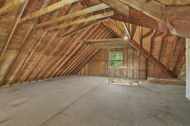 7 Silva Ter, Oxford, CT 06478 - unfinished attic with an upstairs landing