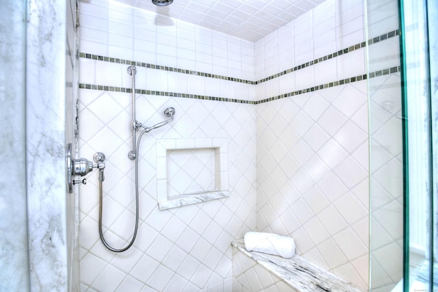 52 Woodside Ave, Westport, CT 06880 - bathroom with tiled shower