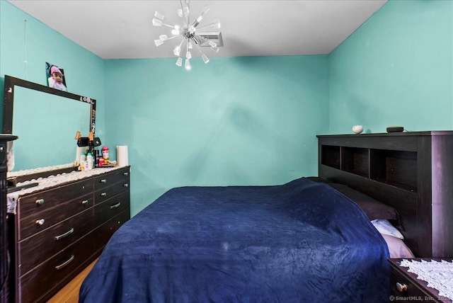 146 Whitewood Rd, Torrington, CT 06790 - bedroom with a chandelier