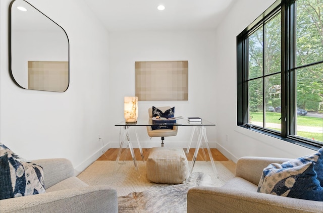 10 Singing Woods Rd, Norwalk, CT 06850 - office featuring recessed lighting and wood finished floors