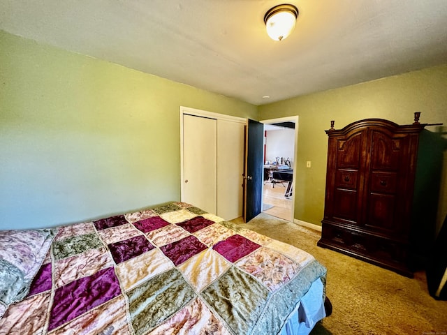 10 Laurel Trl, Durham, CT 06422 - bedroom featuring light carpet and a closet