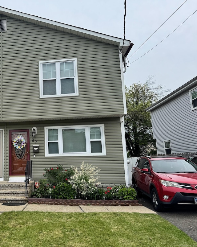 82 Louisiana Ave, Bridgeport, CT 06610 - view of front of home with entry steps