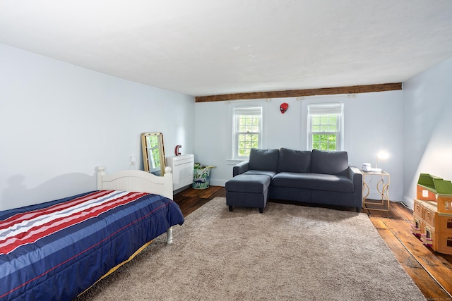 8 Cider Mill Rd, Tolland, CT 06084 - bedroom featuring hardwood / wood-style flooring and baseboards