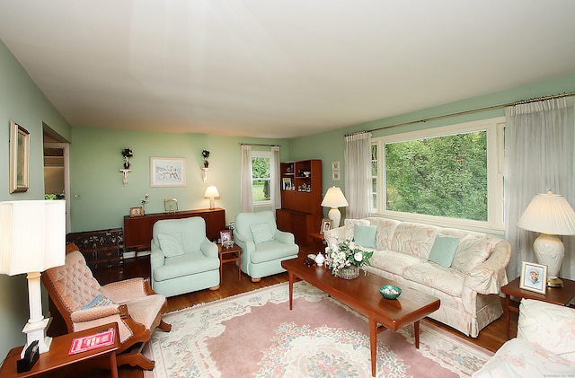 202 Wilson Rd, Orange, CT 06477 - living area featuring wood finished floors