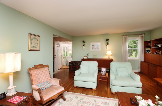 202 Wilson Rd, Orange, CT 06477 - living area featuring wood finished floors
