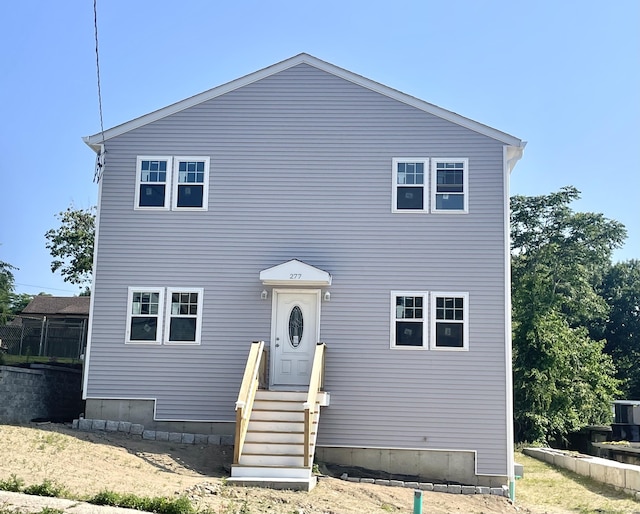 277 Trumbull Ave, Bridgeport, CT 06606 - view of front of house with entry steps