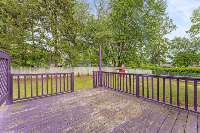 130 Jefferson Ln, East Hartford, CT 06118 - view of wooden terrace
