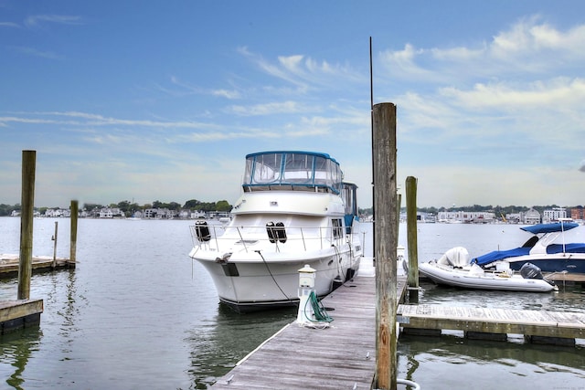 26 Cove Ave Apt 3B, Norwalk, CT 06855 - dock featuring a water view