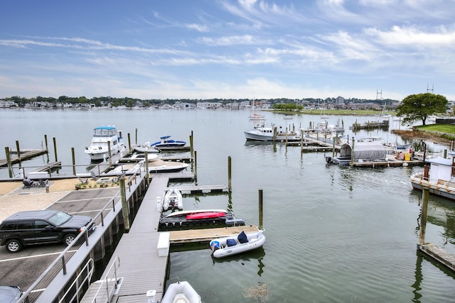 26 Cove Ave Apt 3B, Norwalk, CT 06855 - dock area with a water view