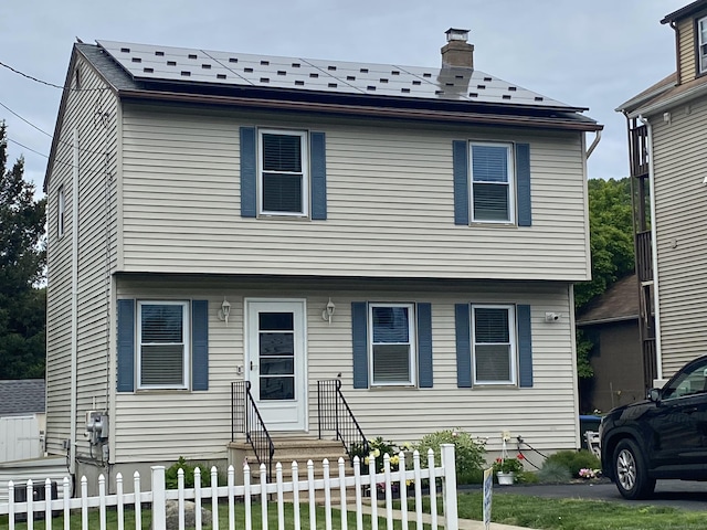 10 Richards Ave, Seymour, CT 06483 - view of front facade featuring entry steps and a chimney
