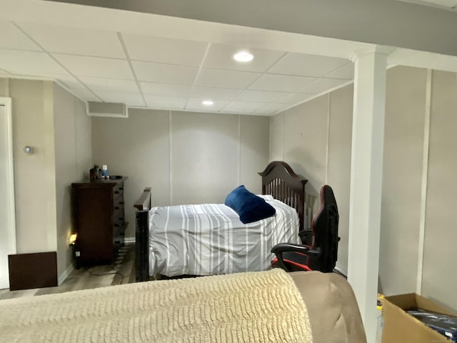 10 Richards Ave, Seymour, CT 06483 - bedroom featuring a drop ceiling and recessed lighting