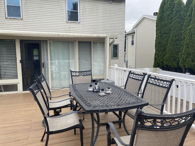 10 Richards Ave, Seymour, CT 06483 - wooden deck featuring outdoor dining area