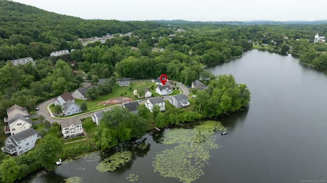 100 Silver Island Way Unit 100, Berlin, CT 06037 - drone / aerial view of a heavily wooded area and a nearby body of water