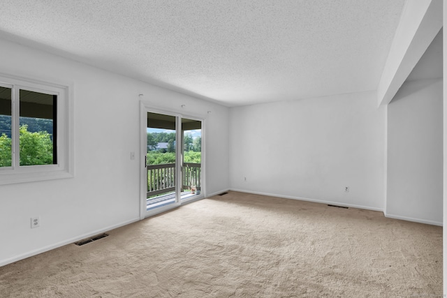 207 Summer Hill Dr Unit 207, South Windsor, CT 06074 - spare room featuring carpet floors and a textured ceiling