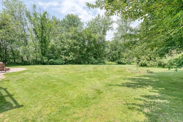 169 Dunn Rd, Coventry, CT 06238 - view of green lawn featuring a patio