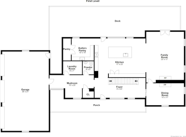261 N St, Ridgefield, CT 06877 - property floor plan