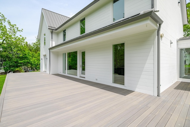 261 N St, Ridgefield, CT 06877 - view of wooden deck