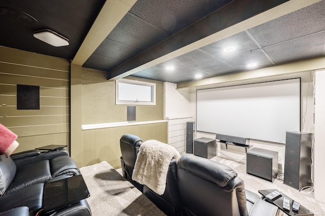 211 Brainard Rd, Enfield, CT 06082 - carpeted cinema room with recessed lighting