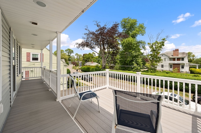 26 Parkway S, New London, CT 06320 - view of deck