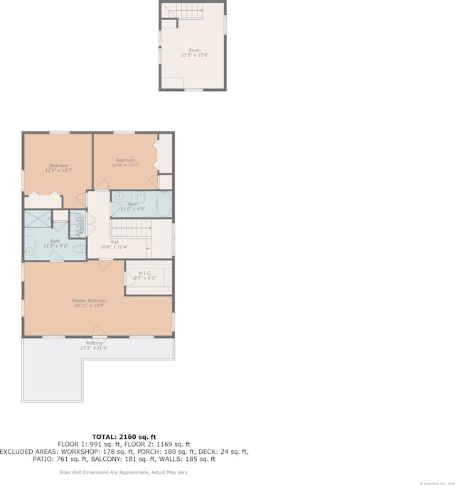 26 Parkway S, New London, CT 06320 - floor plan / room layout