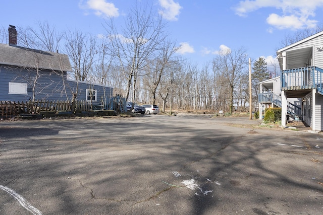 19 Fairmont Ave, New Haven, CT 06513 - view of asphalt road featuring stairs
