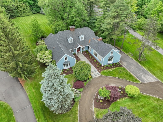 7 Jackson Ct, Ridgefield, CT 06877 - aerial view of property and surrounding area
