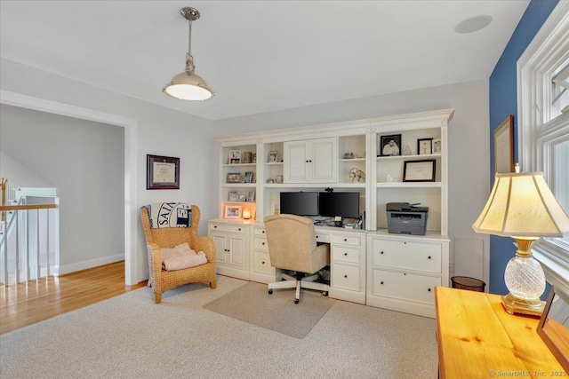 2 Lake Louise Dr, Westbrook, CT 06498 - office featuring baseboards and light wood-style floors
