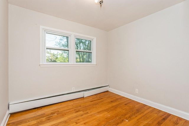 20 Karen Rd, Danbury, CT 06811 - spare room featuring baseboard heating and light wood-type flooring