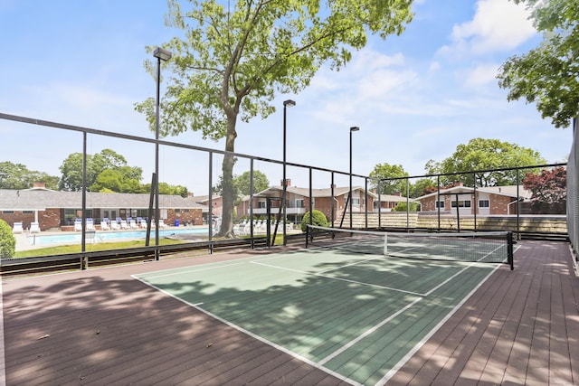 116 Southport Woods Dr, Fairfield, CT 06890 - view of tennis court with community basketball court and a community pool