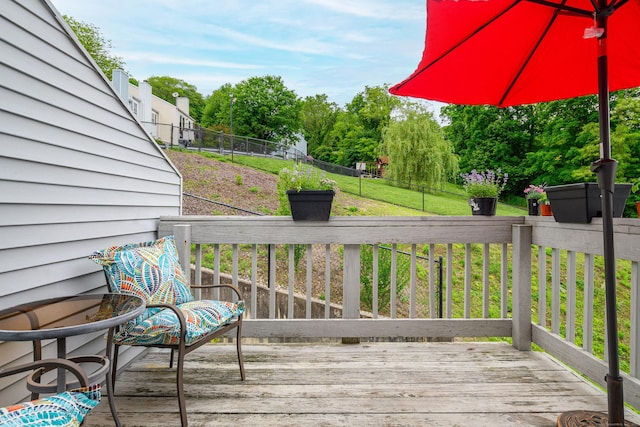 55 Mill Plain Rd Unit 34-14, Danbury, CT 06811 - view of deck
