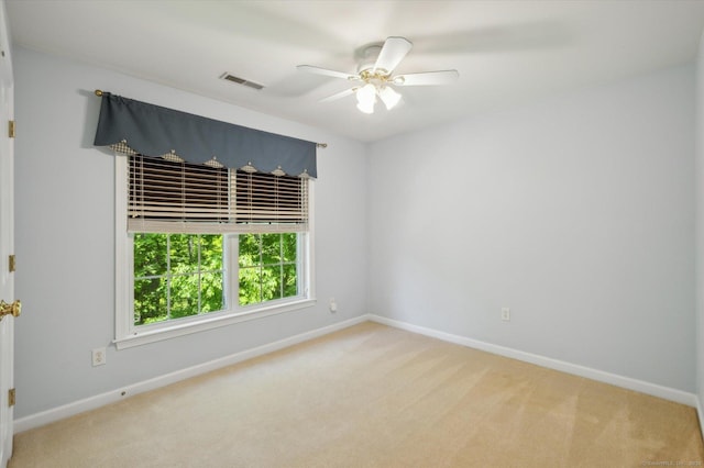67 Bartman Rd, Haddam, CT 06441 - carpeted empty room with baseboards and a ceiling fan