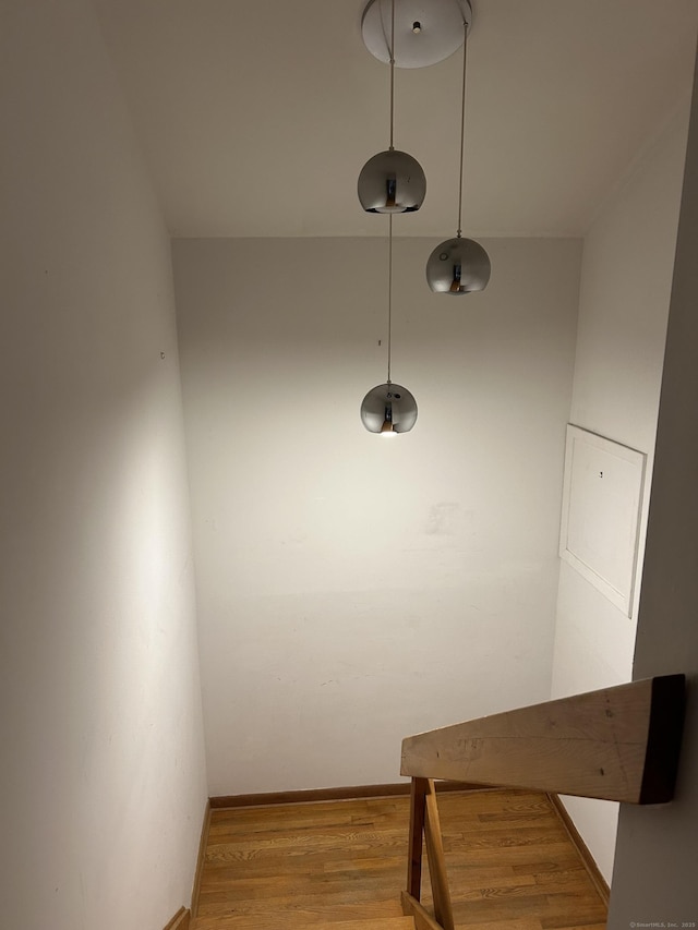 322 N St, Roxbury, CT 06783 - detailed view of wood finished floors and baseboards