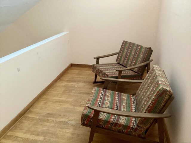 322 N St, Roxbury, CT 06783 - living area with wood finished floors and baseboards