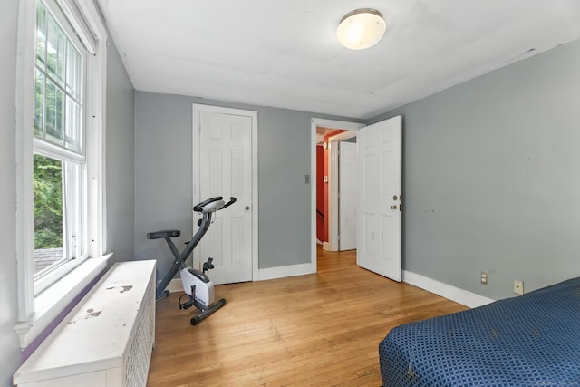 567 Bunker Hill Ave, Waterbury, CT 06708 - bedroom with light wood finished floors and baseboards