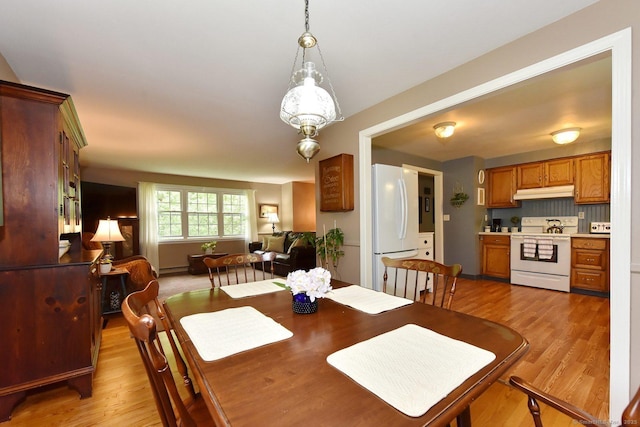 10 Brewer Rd, East Hampton, CT 06424 - dining space featuring light wood-type flooring