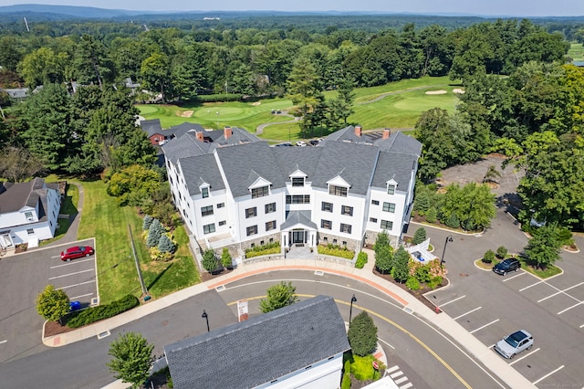 788 Farmington Ave Apt 202, Farmington, CT 06032 - aerial view of a golf course and a heavily wooded area