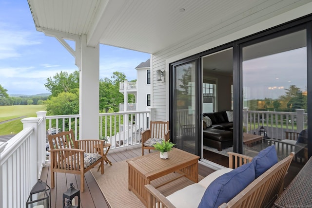 788 Farmington Ave Apt 202, Farmington, CT 06032 - balcony featuring outdoor lounge area