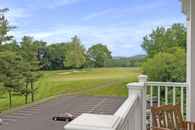 788 Farmington Ave Apt 202, Farmington, CT 06032 - wooden deck featuring view of golf course and a yard