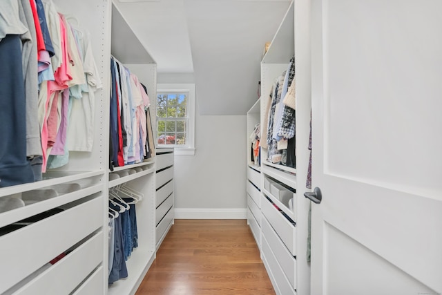 25 Conrad Rd, New Canaan, CT 06840 - spacious closet featuring light wood-style flooring