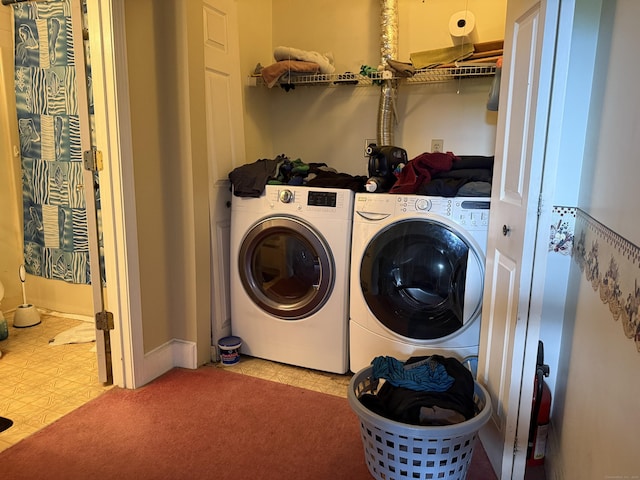 45 Main St Apt 401, Plainfield, CT 06374 - washroom featuring washing machine and clothes dryer