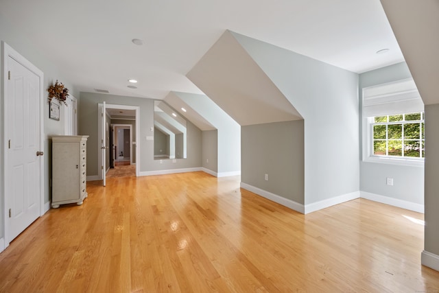 155 Garrigus Ct, Wolcott, CT 06716 - bonus room with baseboards, light wood finished floors, and recessed lighting