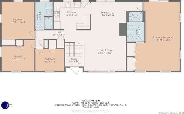 41 Blueberry Cir, Ellington, CT 06029 - room layout