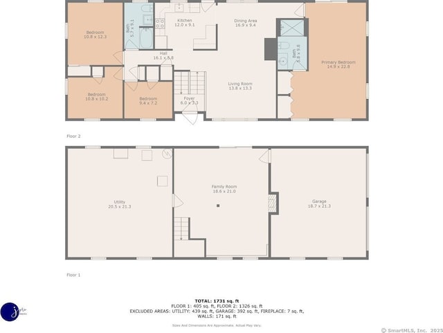 41 Blueberry Cir, Ellington, CT 06029 - floor plan / room layout
